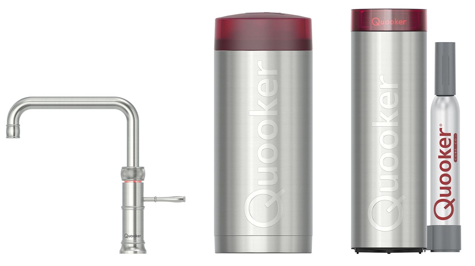 Quooker 22CFSRVSCUBE kokendwaterkraan afbeelding 1