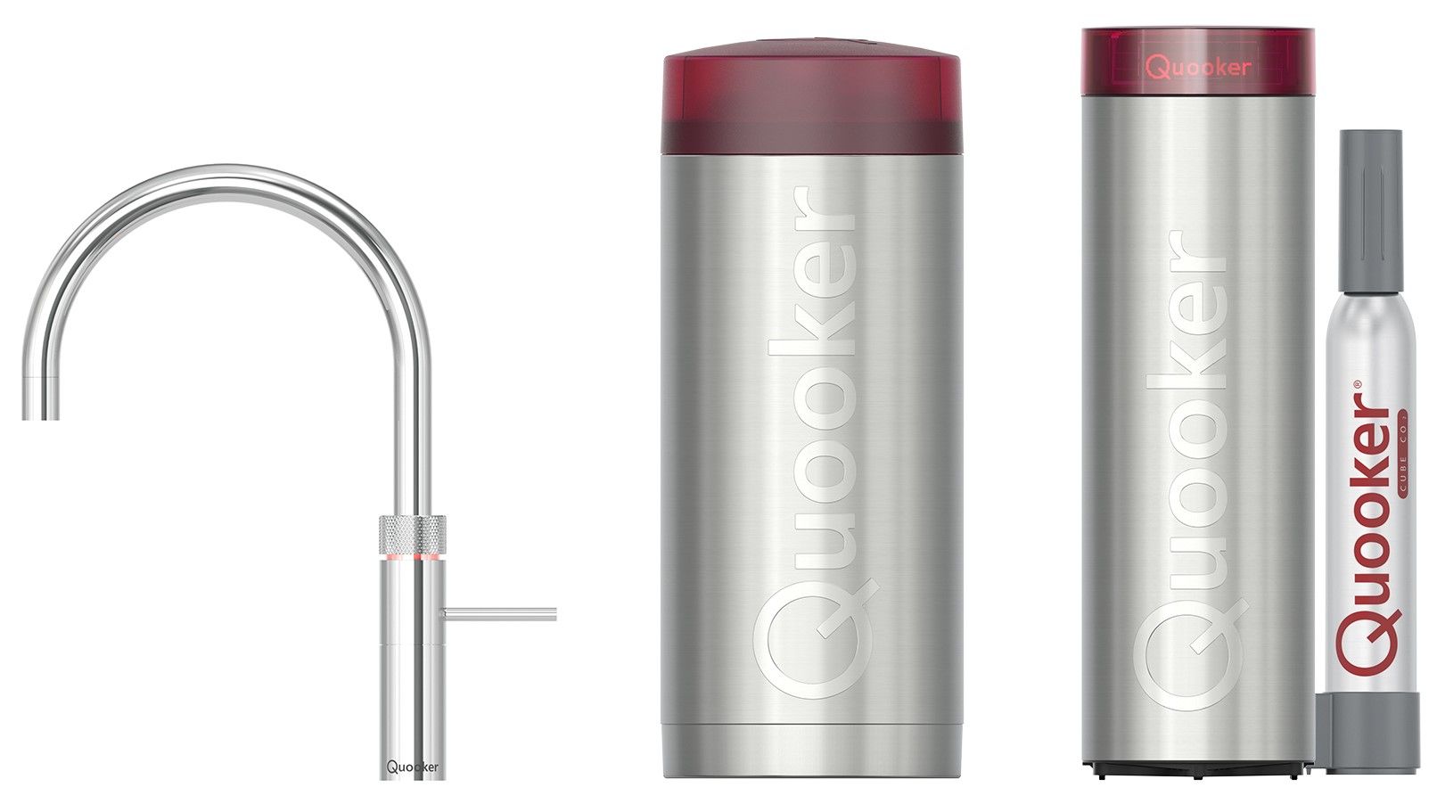 Quooker 22FRCHRCUBE kokendwaterkraan afbeelding 1