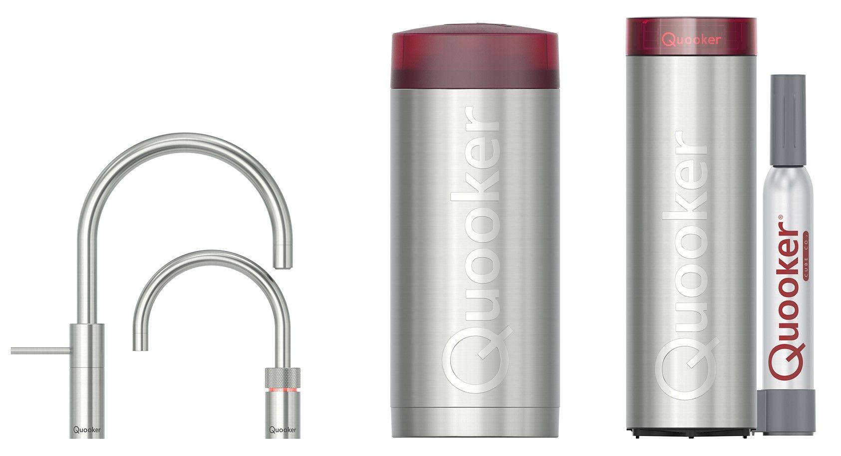 Quooker 22NRRVSTTCUBE kokendwaterkraan afbeelding 1