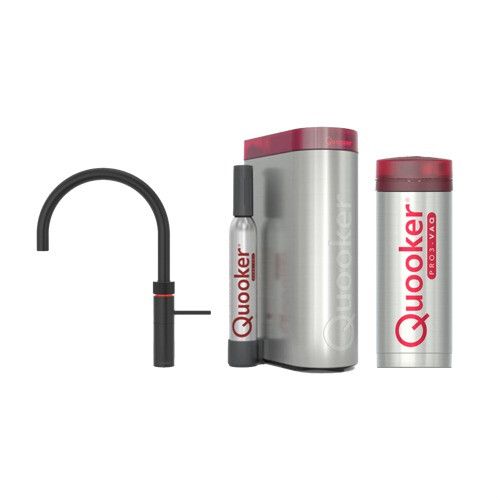 Quooker 3FRBLKCUBE kokendwaterkraan afbeelding 1