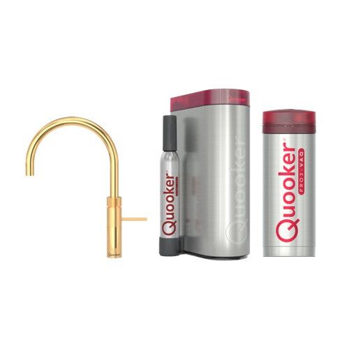 Quooker 3FRGLDCUBE kokendwaterkraan afbeelding 1