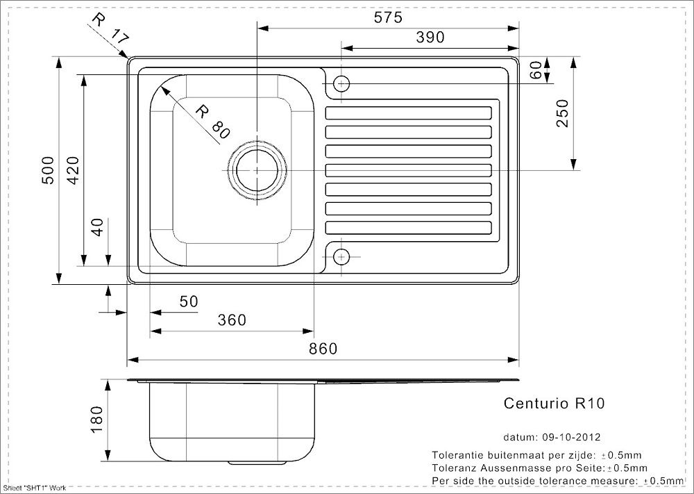 R23105 Reginox afbeelding 2