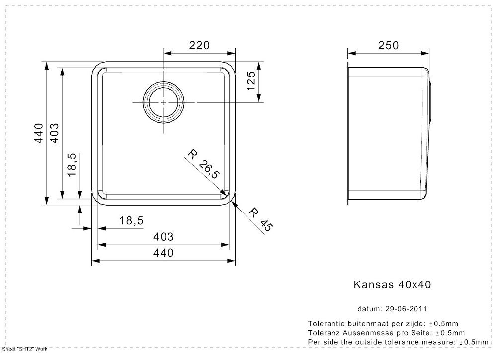 R23617 Reginox afbeelding 2