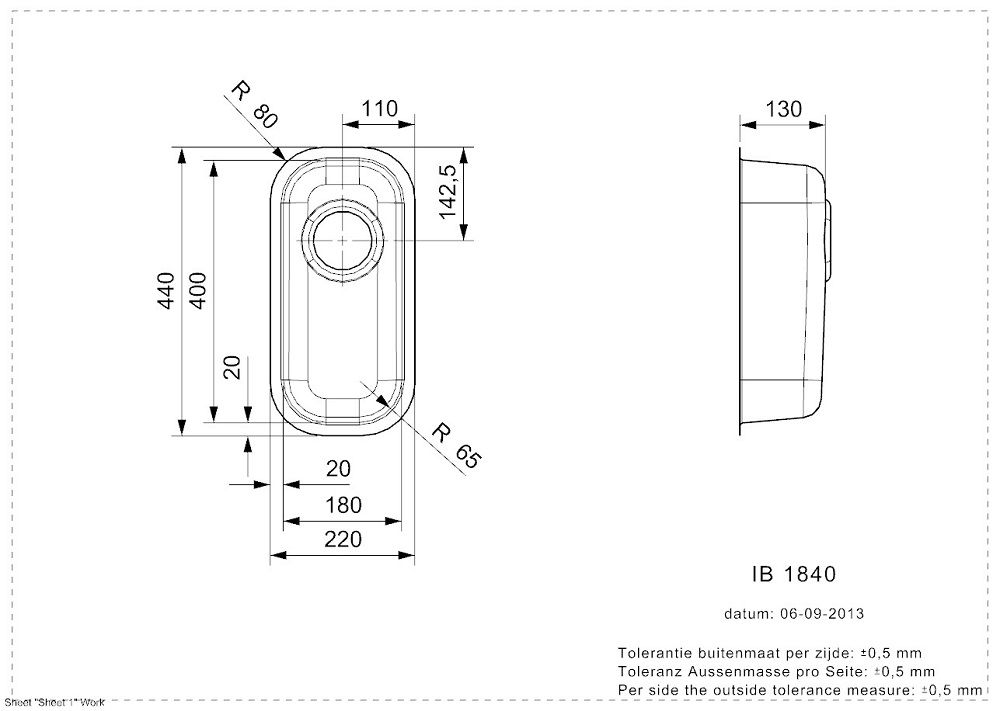 R23785 Reginox afbeelding 2
