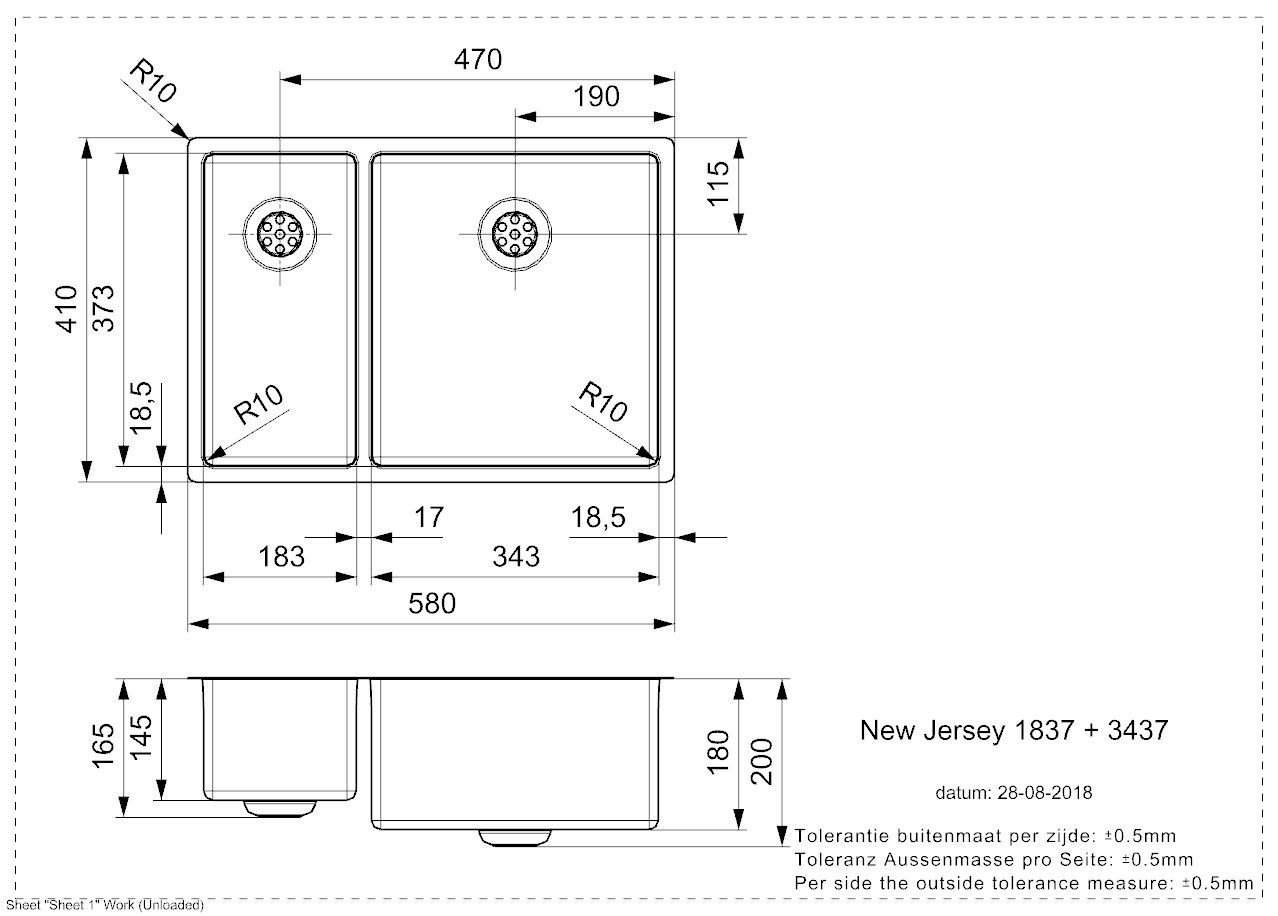 R33005 Reginox afbeelding 2