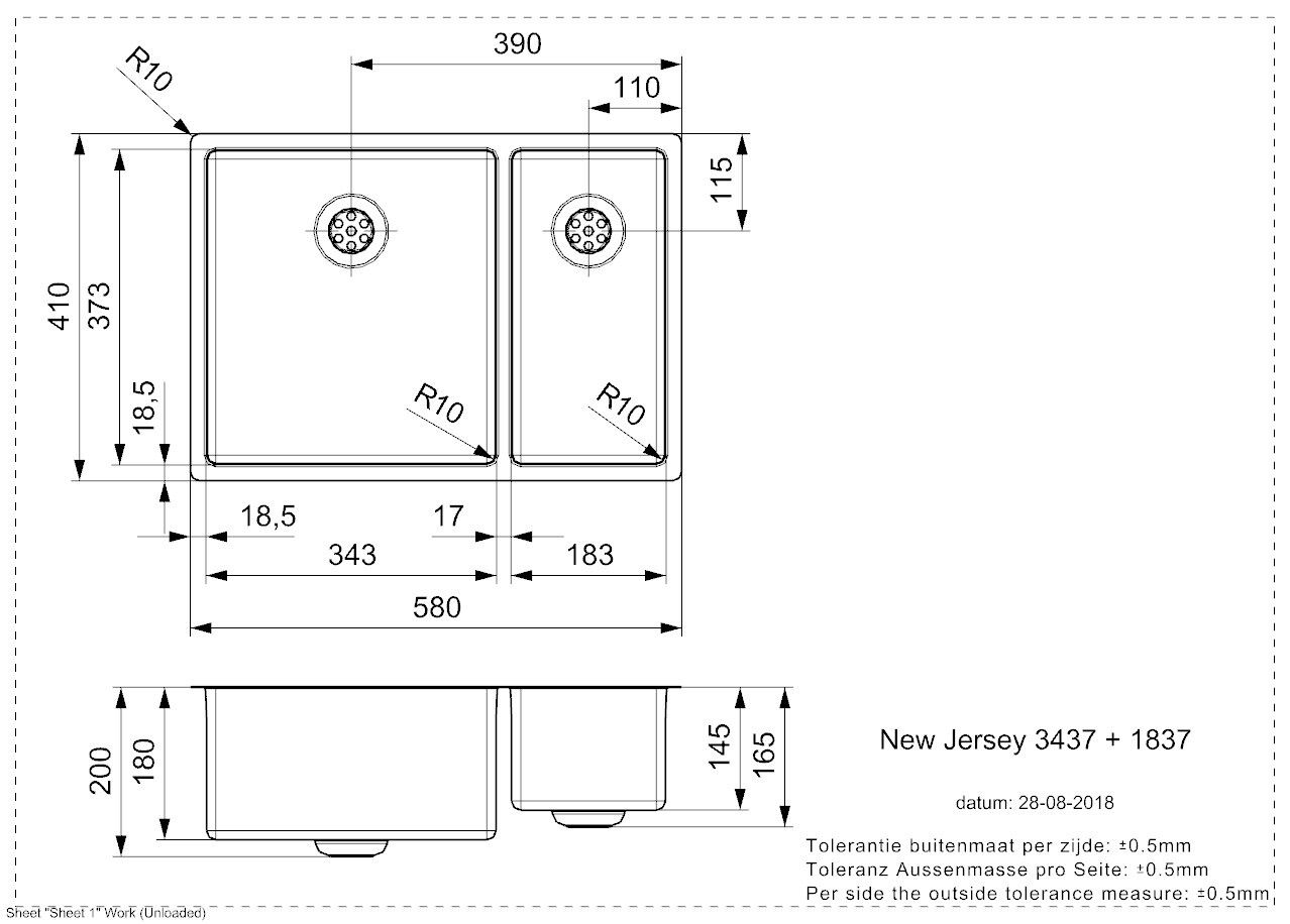 R33012 Reginox afbeelding 2