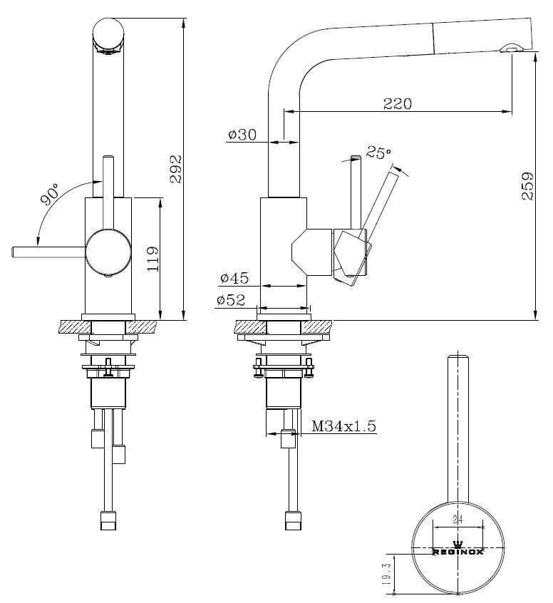 R34583 Reginox afbeelding 2