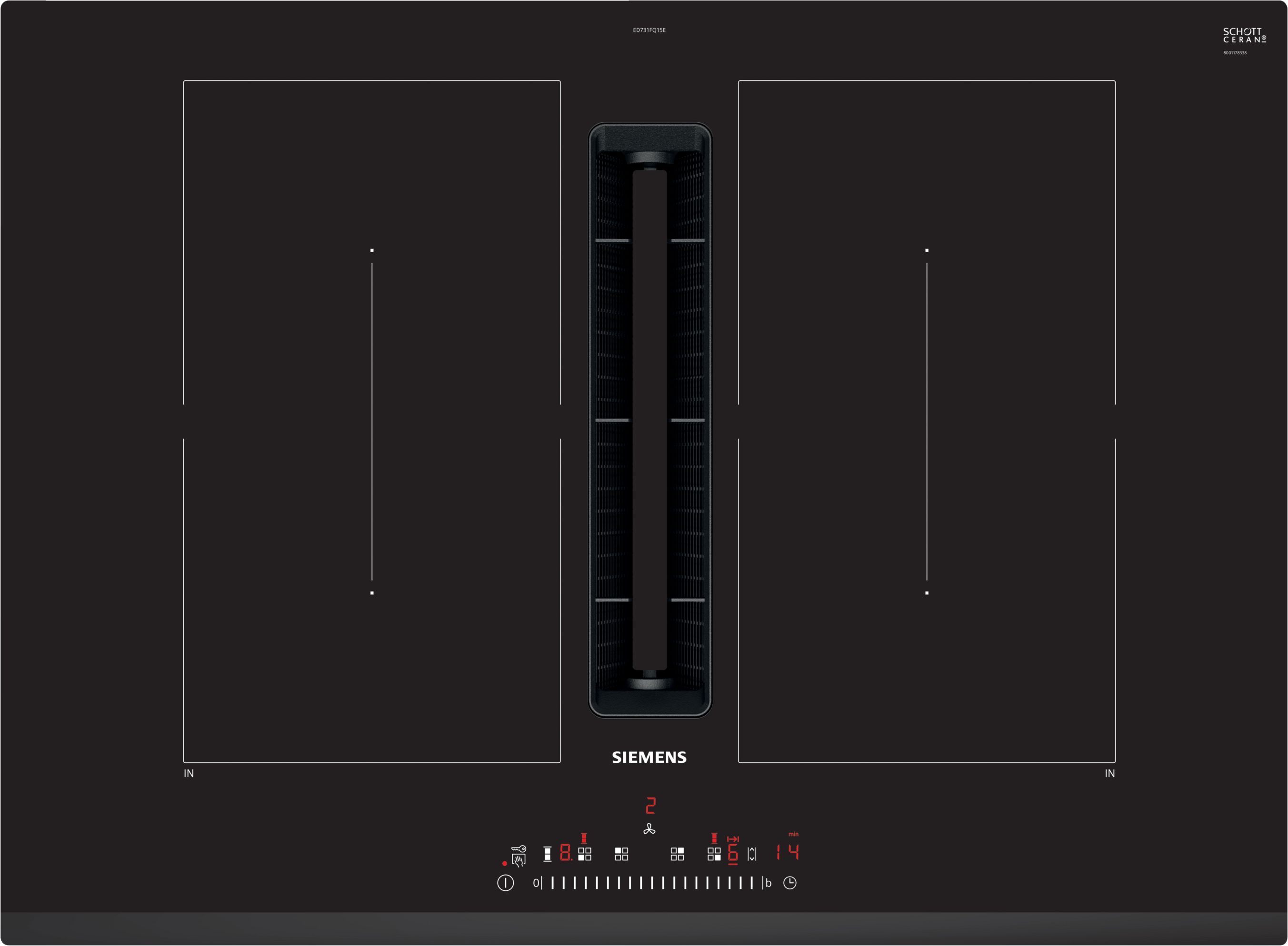 Siemens ED731FQ15E kookplaat afbeelding 1