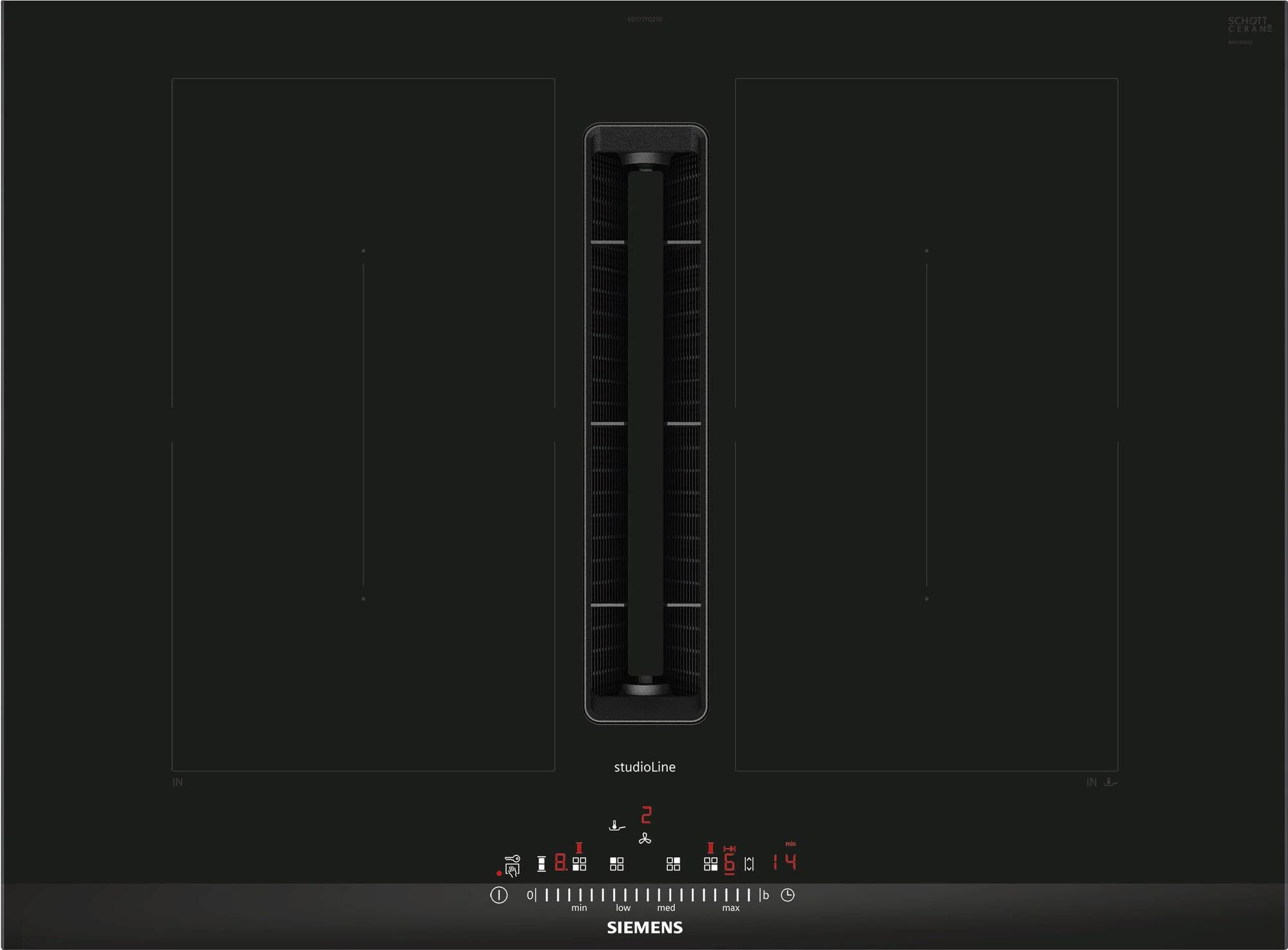 Siemens ED777FQ25E kookplaat afbeelding 1
