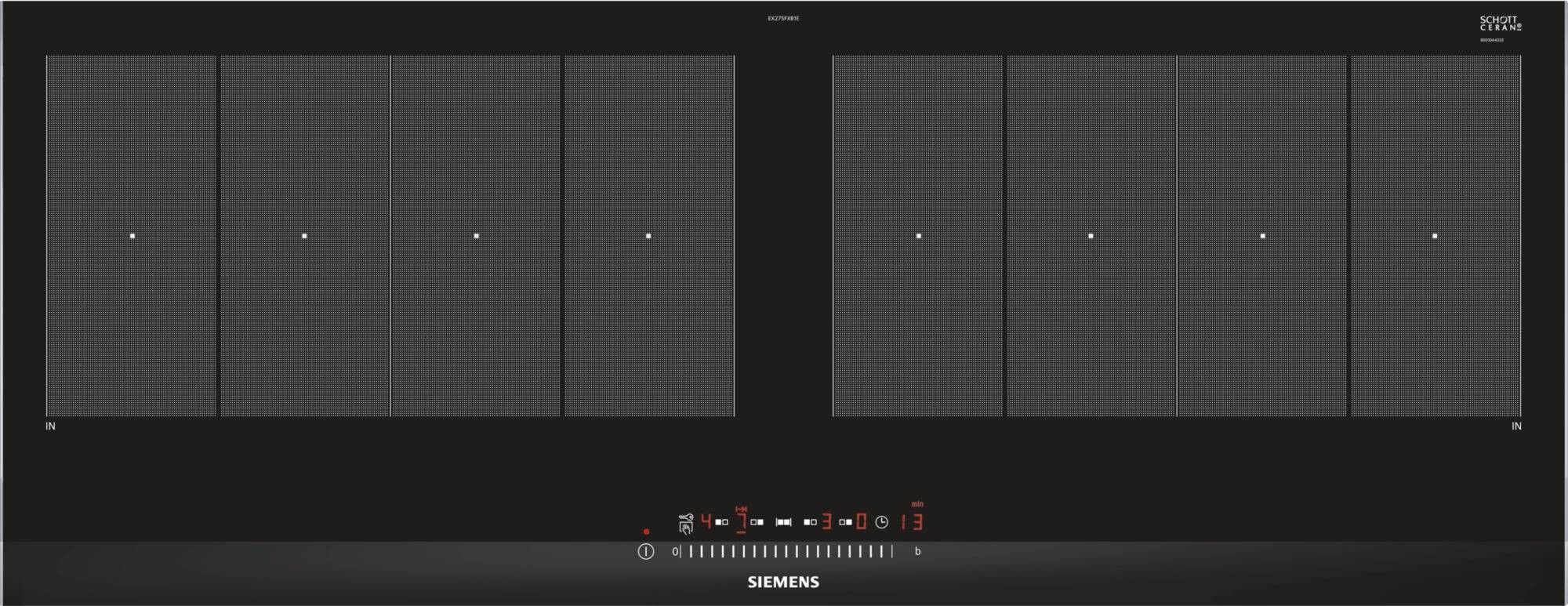 Siemens EX275FXB1E kookplaat afbeelding 1