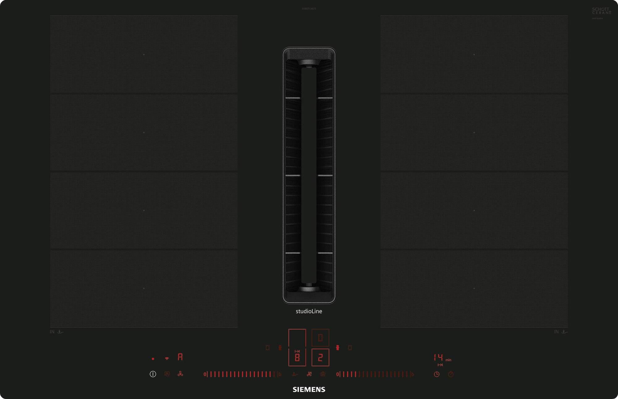 Siemens EX807LX67E kookplaat afbeelding 1