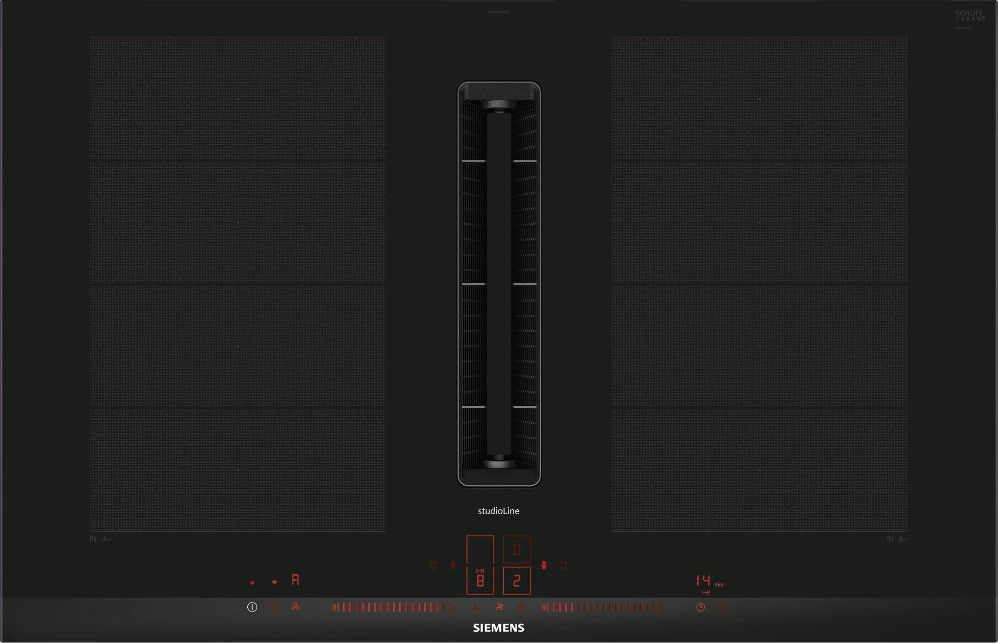 Siemens EX877LX67E kookplaat afbeelding 1