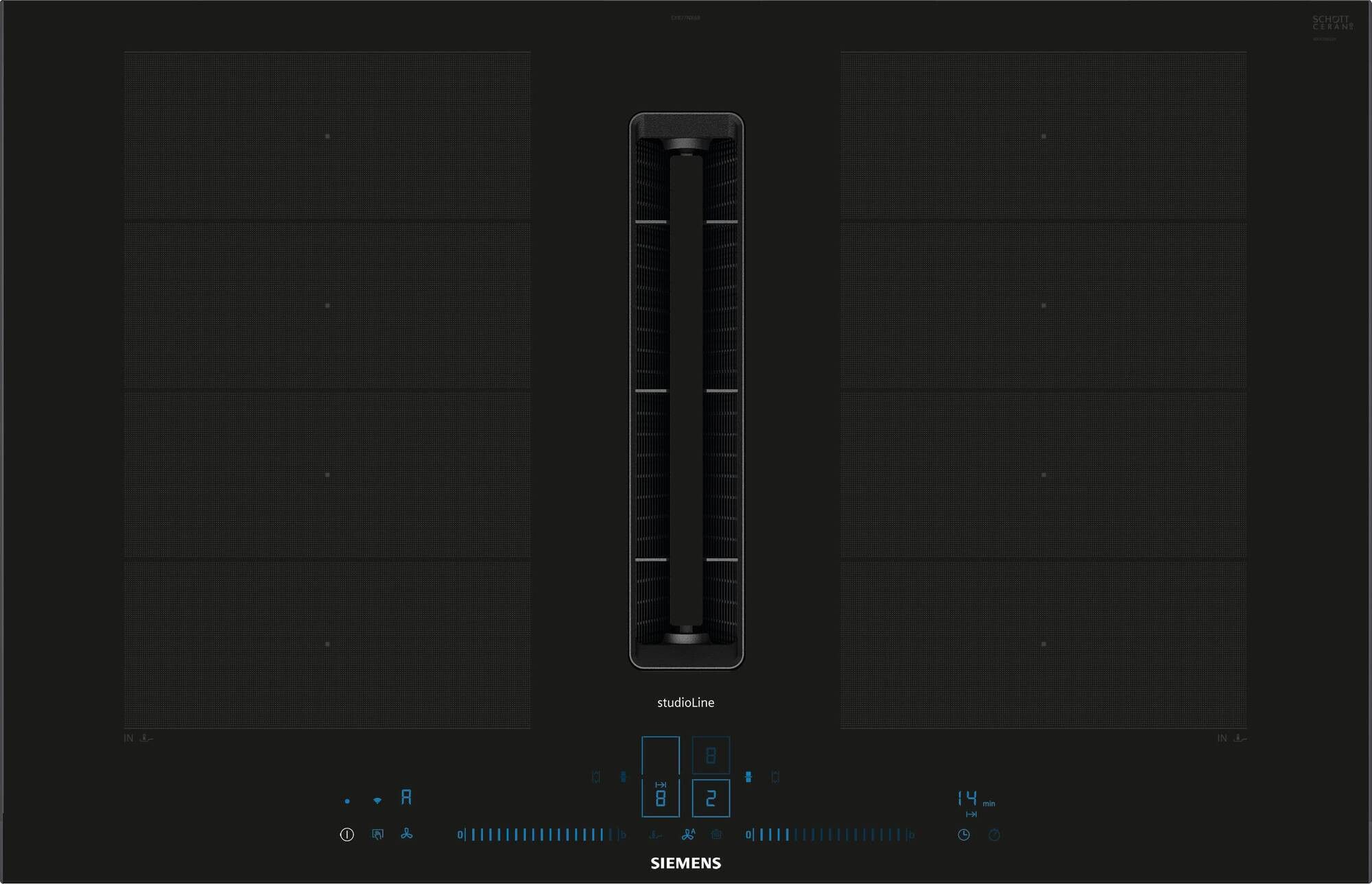 Siemens EX877NX68E kookplaat afbeelding 1