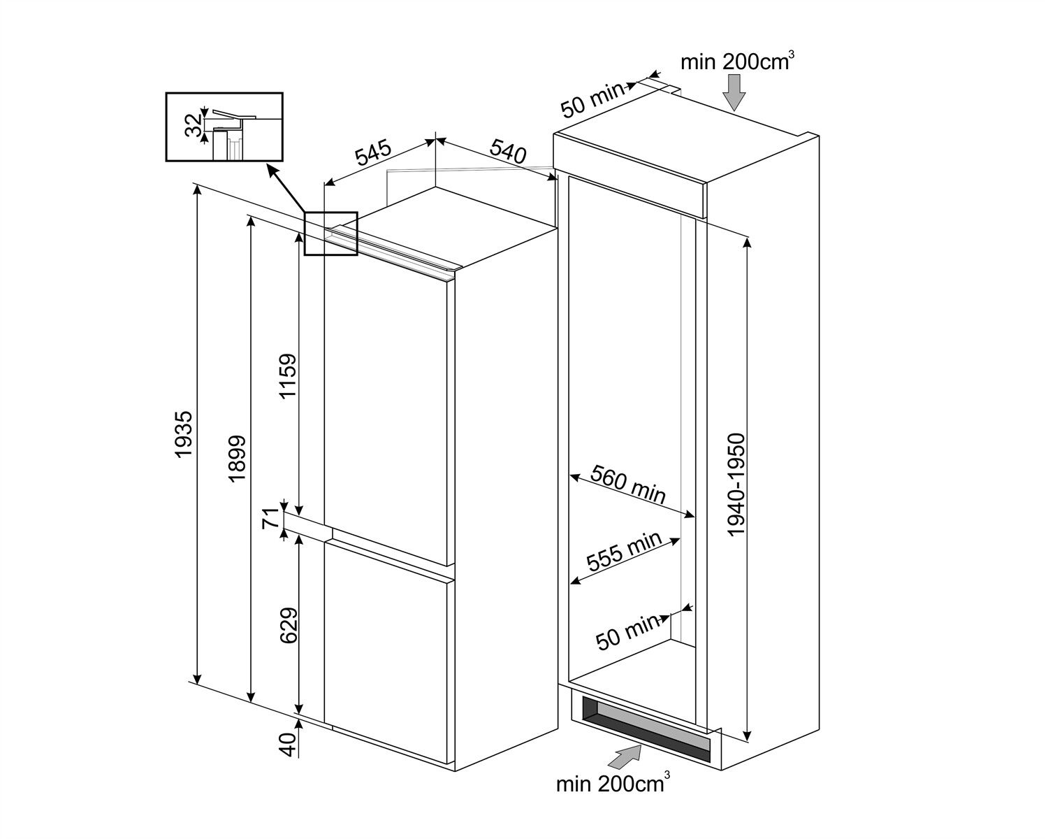C8194TNE Smeg afbeelding 2