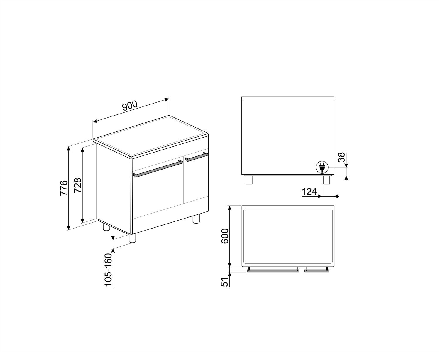 CG92IANT9 Smeg afbeelding 2