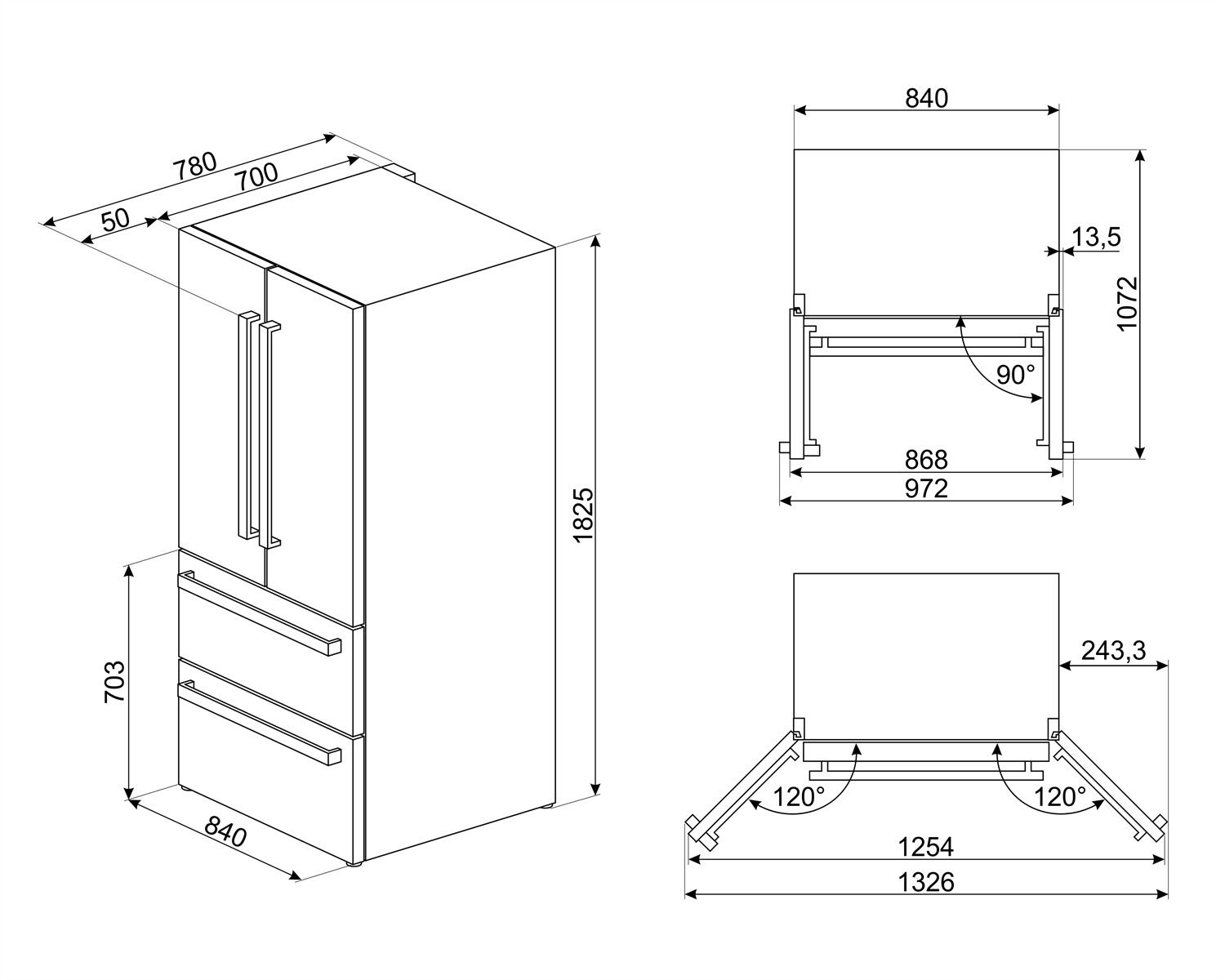 FQ55FXDF Smeg afbeelding 2