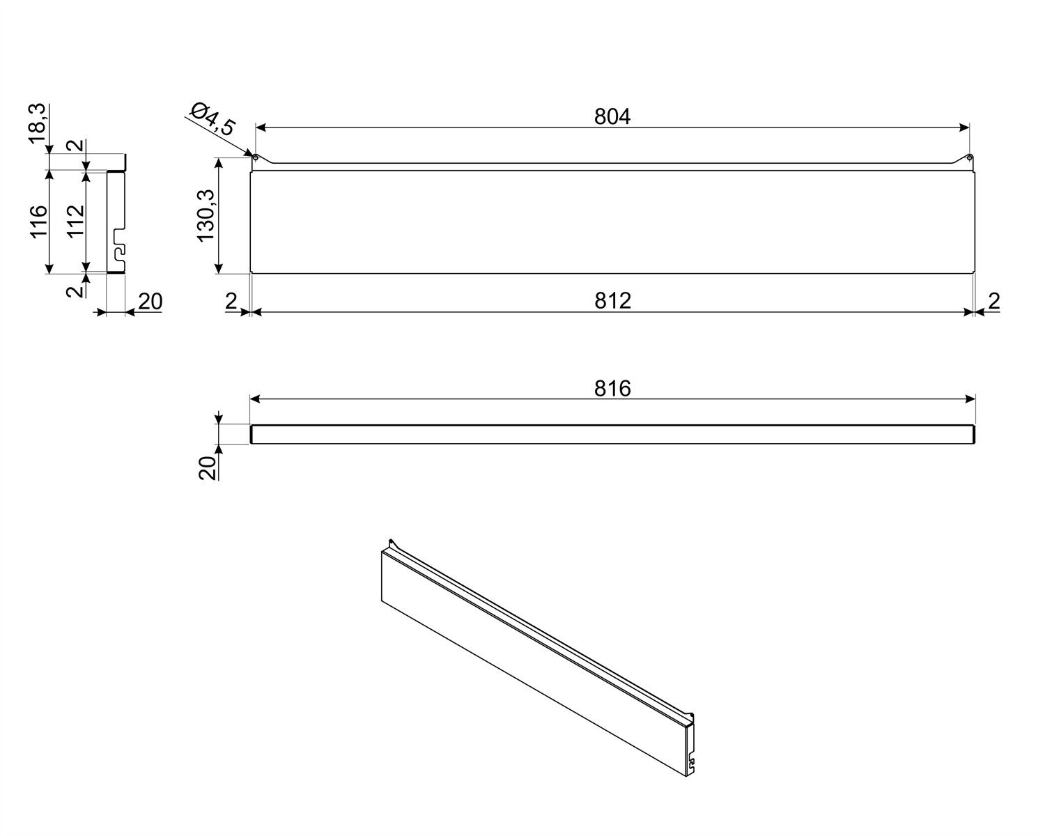 Smeg KITH95A1X onderdeel afbeelding 1