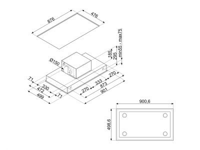 KSCB90XE Smeg afbeelding 2