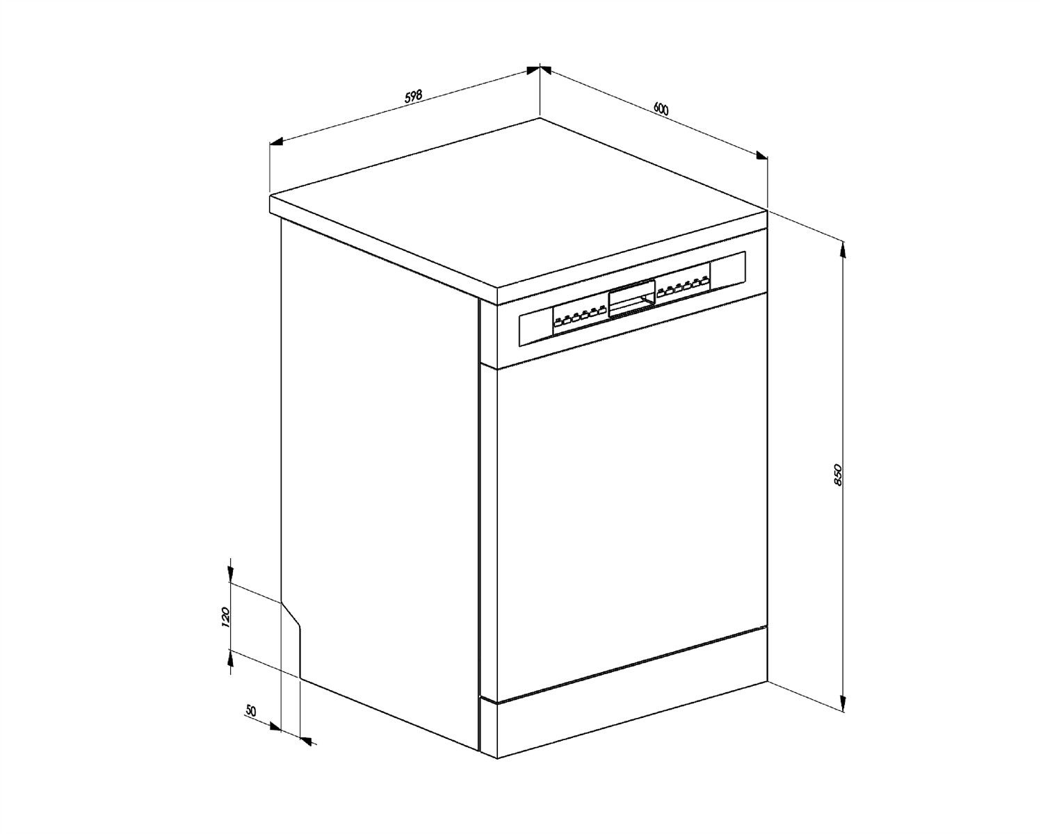 LVS354CX Smeg afbeelding 2