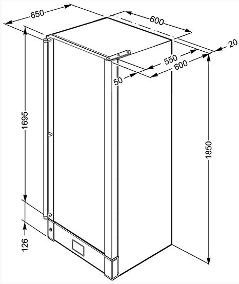 SCV115AS Smeg afbeelding 2