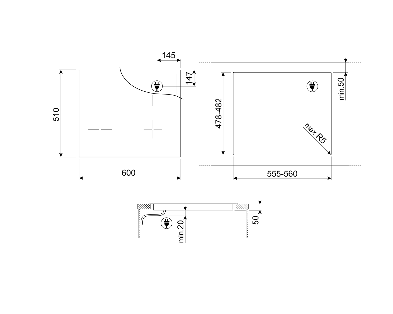 SI1M4644D Smeg afbeelding 2