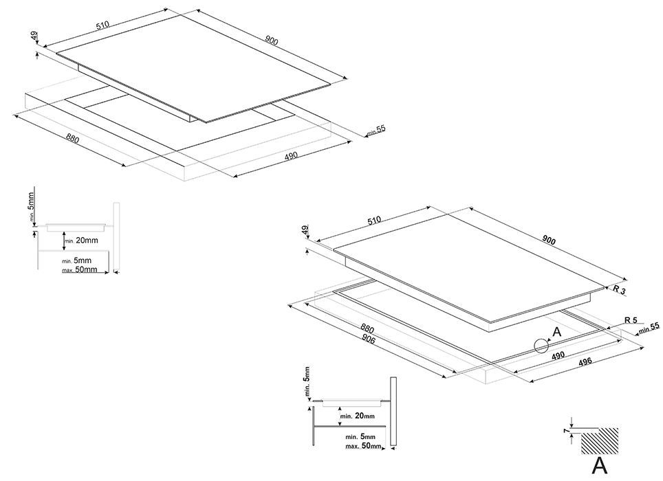 SI2M7953D Smeg afbeelding 2