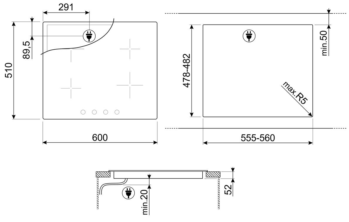 SI364BM Smeg afbeelding 2