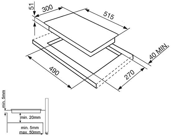 SI5322B Smeg afbeelding 2