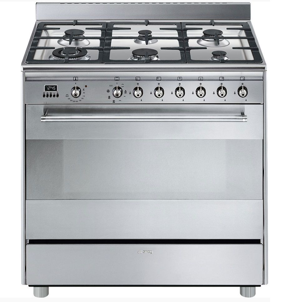 Smeg SNLK916MFX9 fornuis afbeelding 1