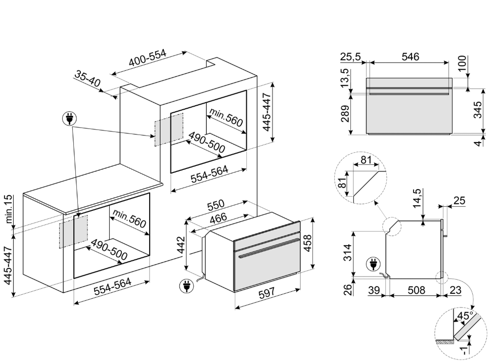SO4106WAPB3 Smeg afbeelding 2