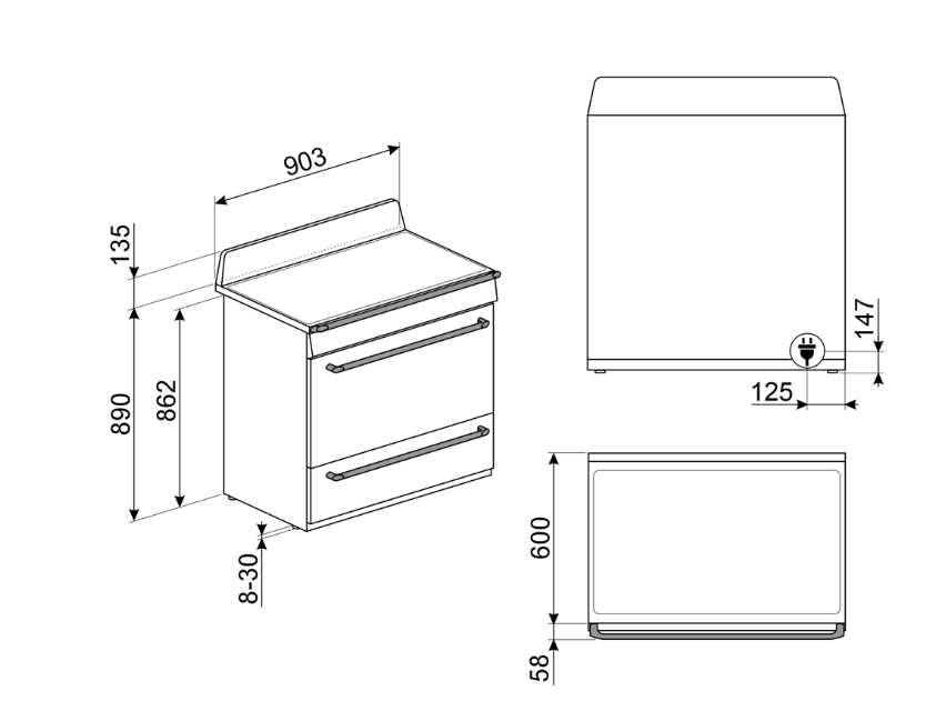 TR90IBL2 Smeg afbeelding 2