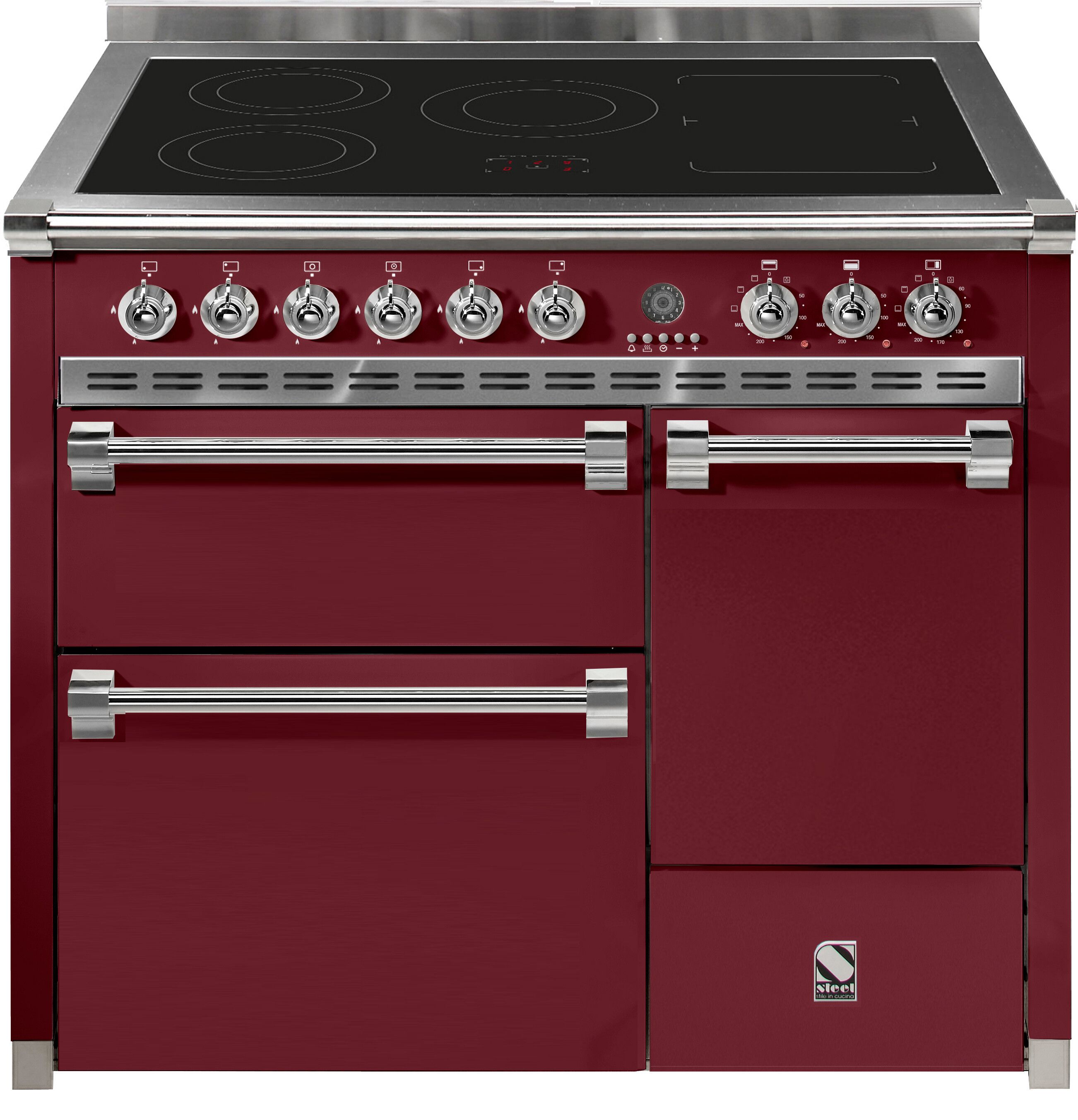 Steel A10FFFD5FIBR fornuis afbeelding 1