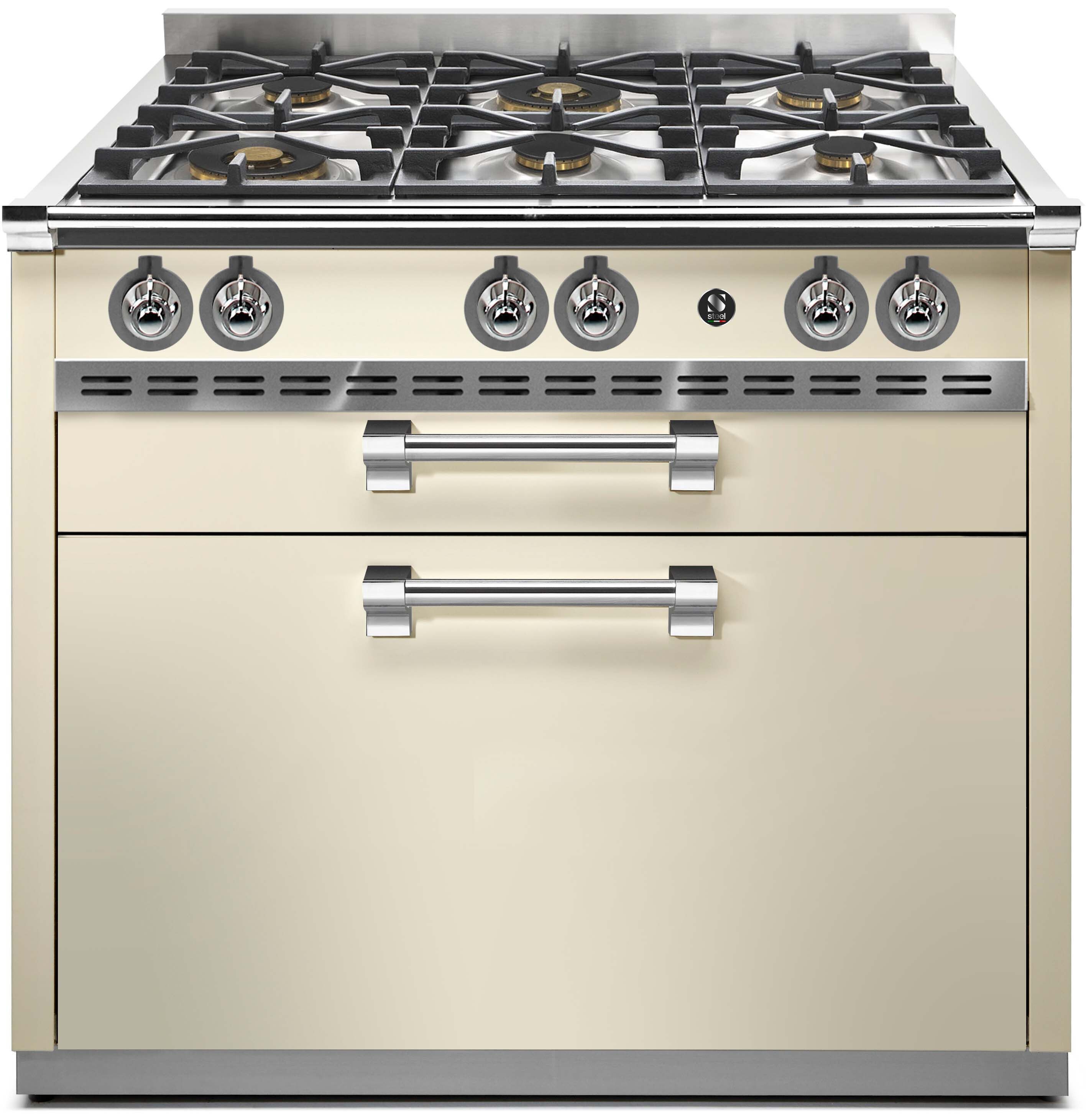 Steel A9C-6W CR fornuis afbeelding 1