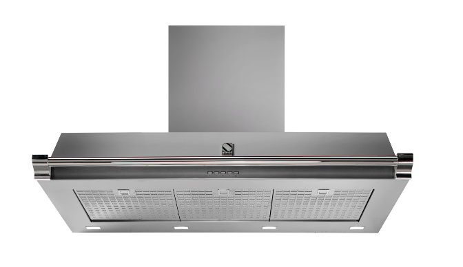 Steel AKL100SS afzuigkap afbeelding 1