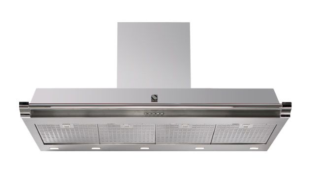 Steel AKL120SS afzuigkap afbeelding 1