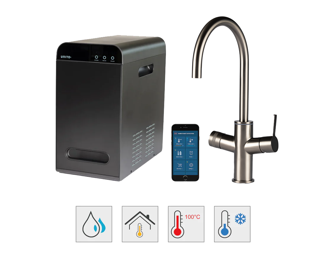 Unito C0035-F0260 kokendwaterkraan afbeelding 1