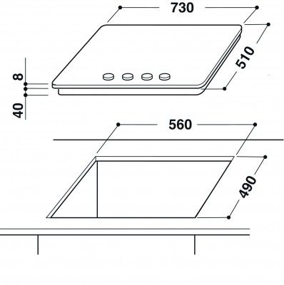 AKT5000/NB Whirlpool afbeelding 2
