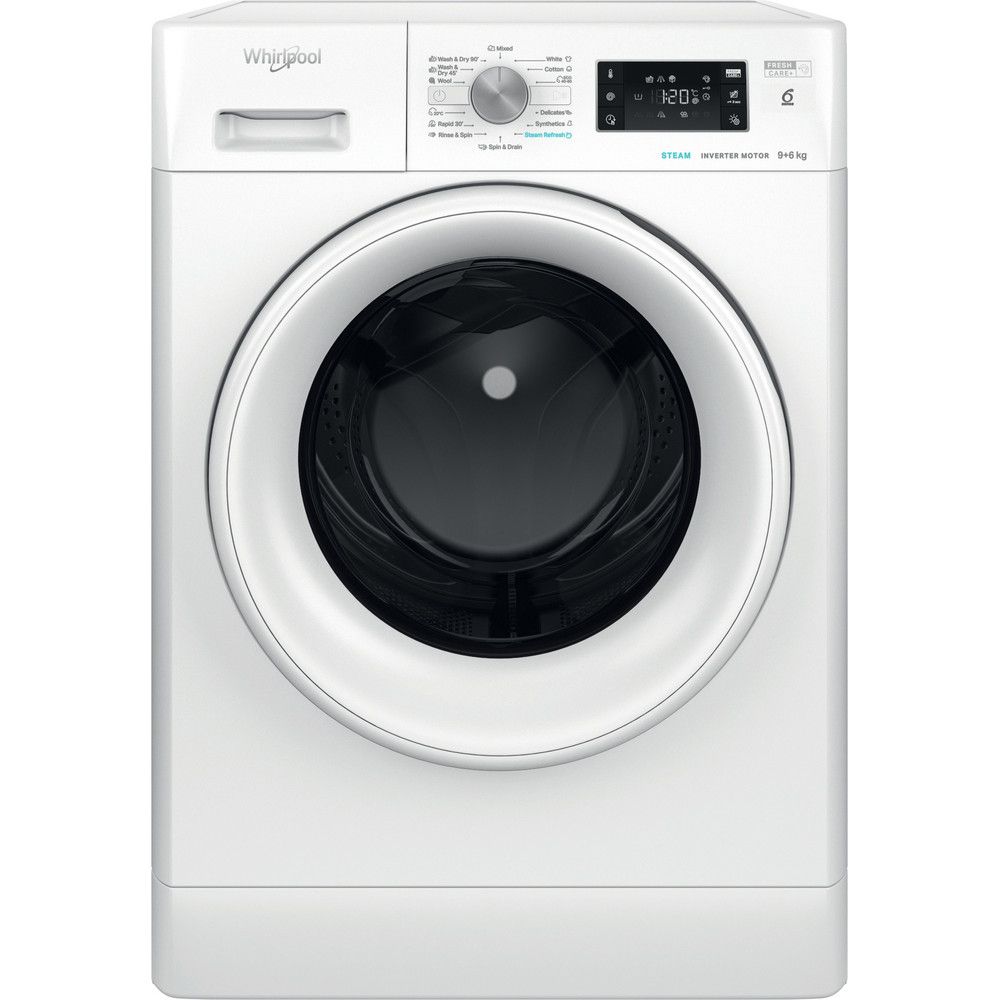 Whirlpool FFWDB964369WVEE wasmachine afbeelding 1