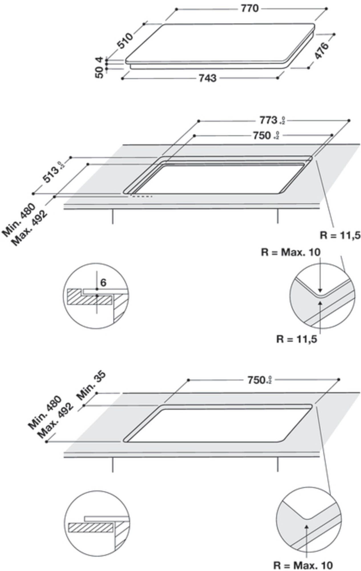 WBB4877NE Whirlpool afbeelding 2