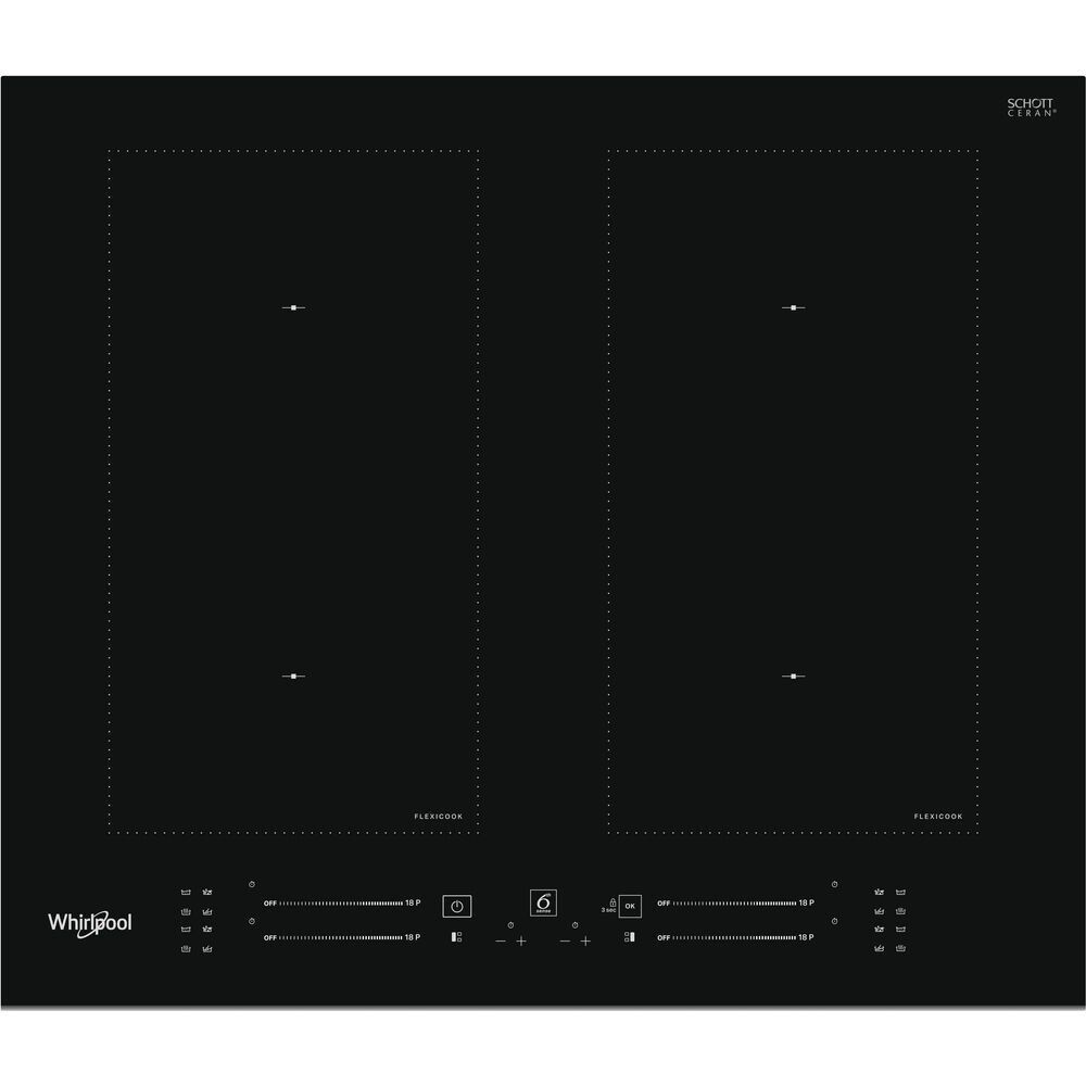 Whirlpool WLS3160BF kookplaat afbeelding 1