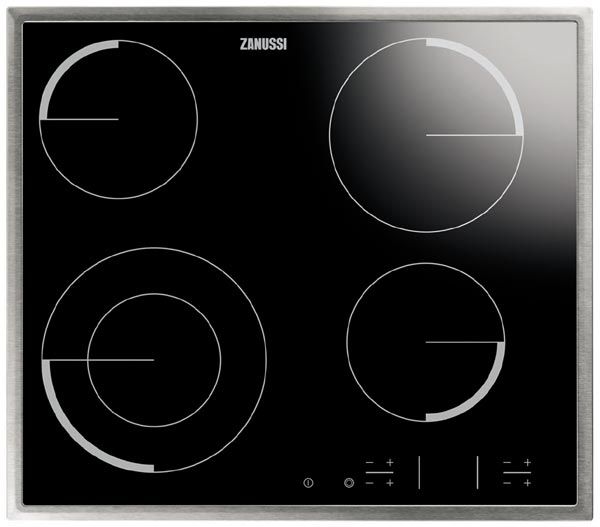 Zanussi ZEV6341XBA kookplaat afbeelding 1