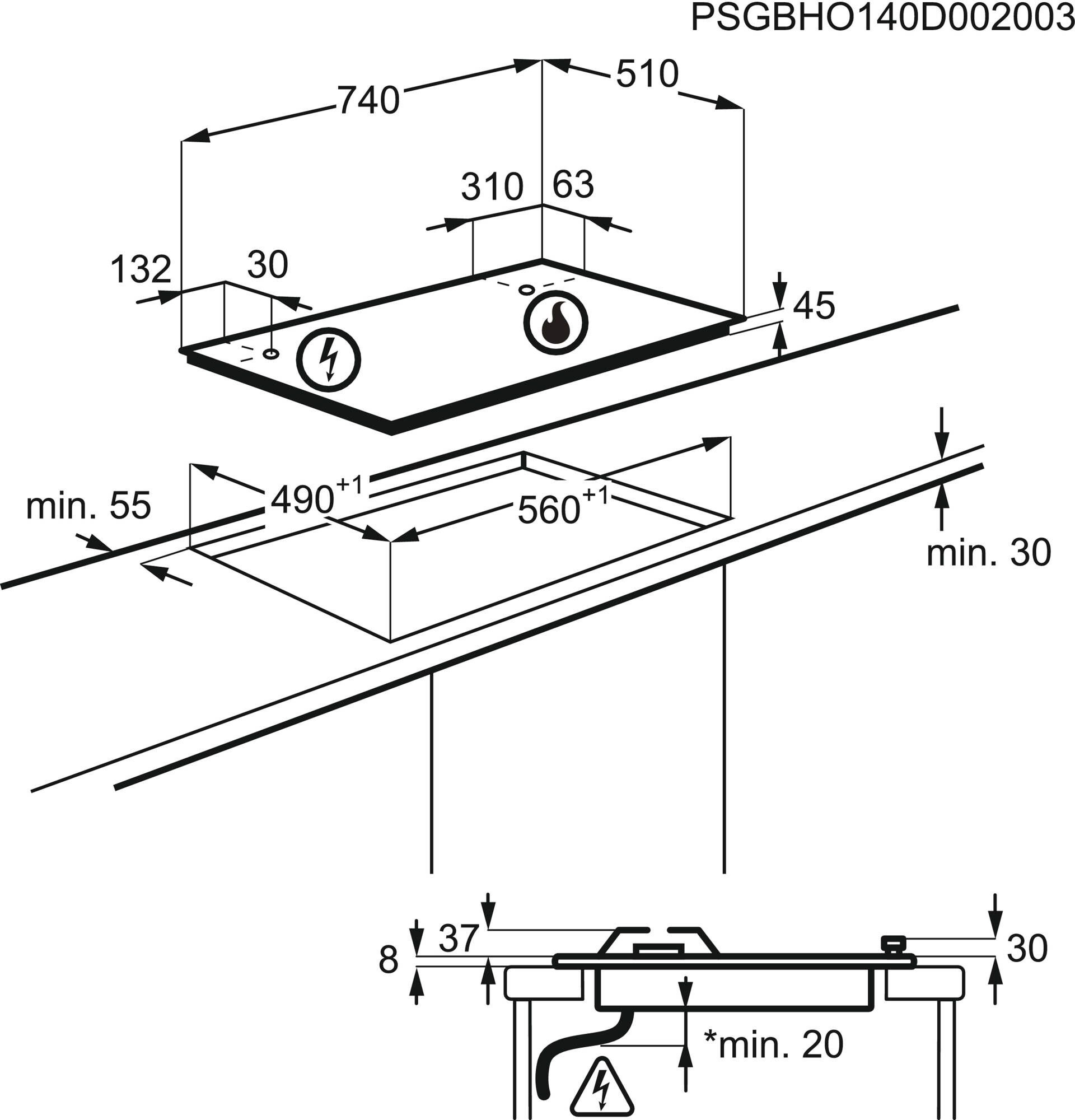 ZGO78530BA Zanussi afbeelding 2