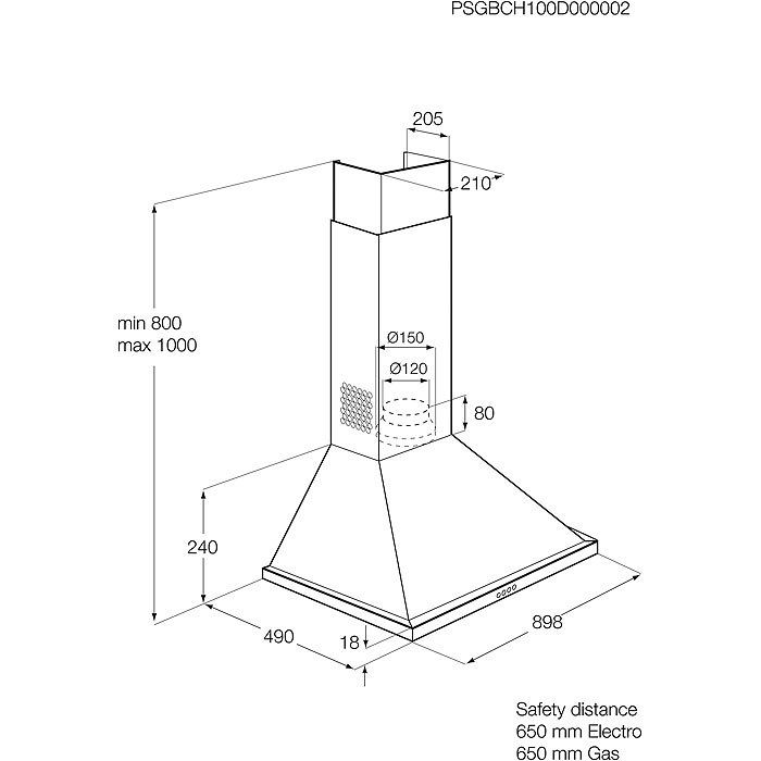 ZHC901X Zanussi afbeelding 2