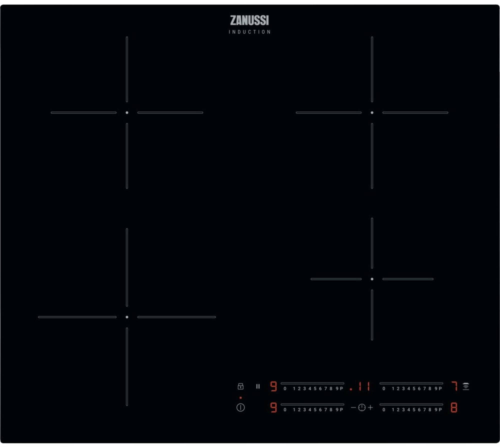 Zanussi ZITN644K kookplaat afbeelding 1